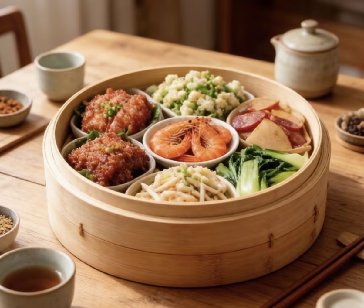 净菜公社特色套餐巡礼 | 蒸时尚套餐系列(图1)